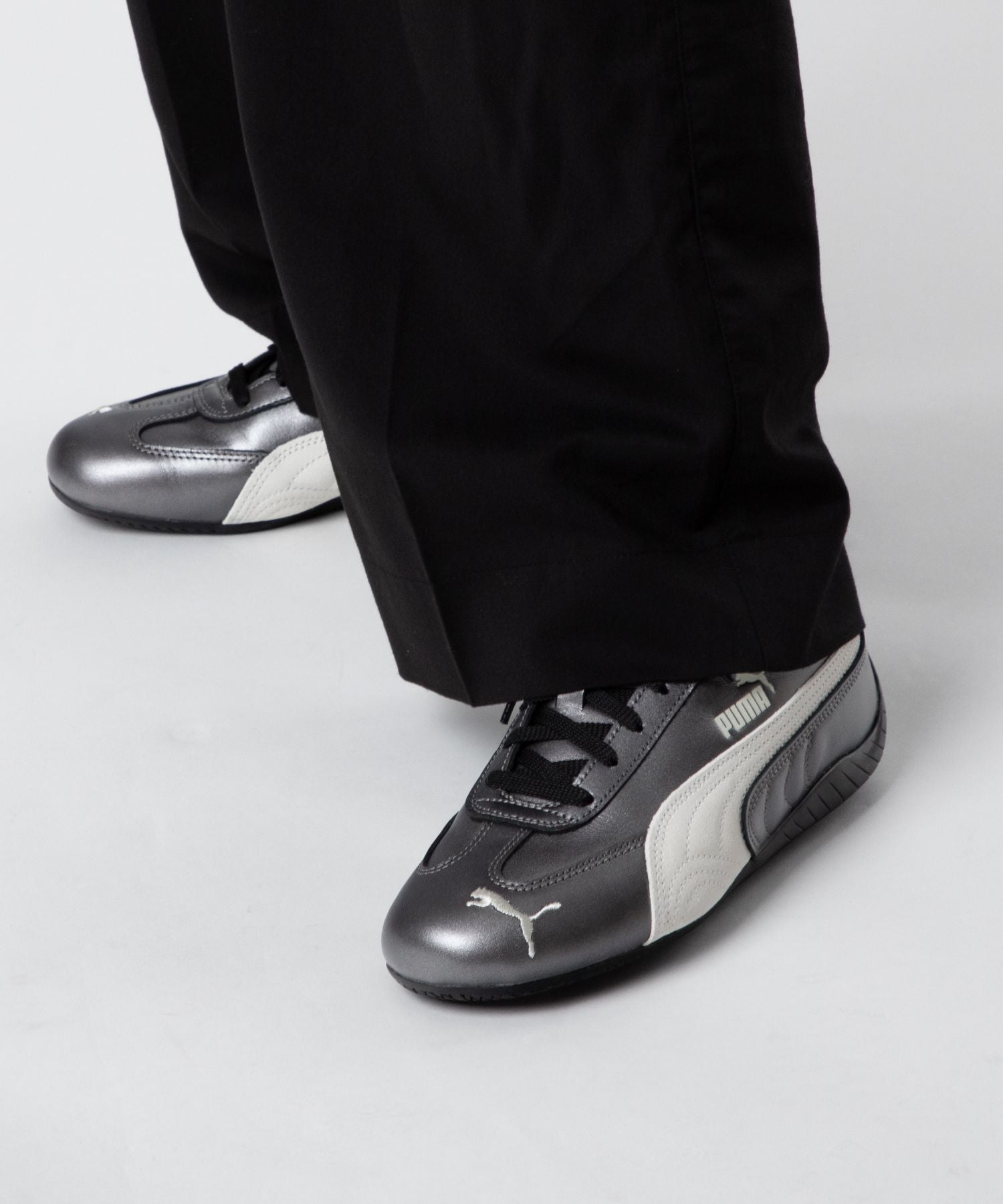 プーマ PUMA プーマ PUMA SPEEDCAT METALLIC スピードキャット メタリック 403689 スニーカー ユニセックス シューズ （PUMA SILVER/プーマシルバー） PUMA SILVER/プーマシルバー