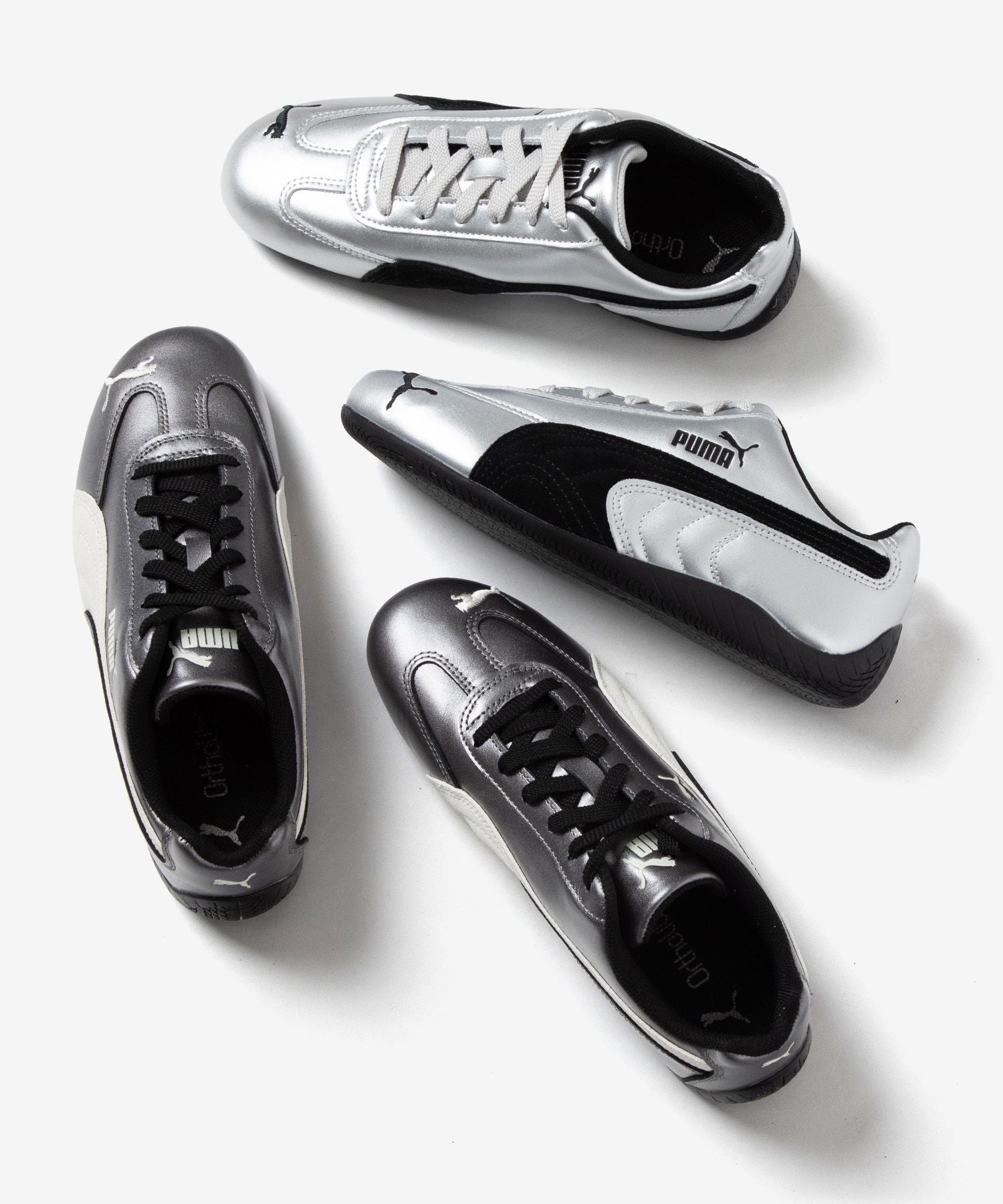 プーマ PUMA プーマ PUMA SPEEDCAT METALLIC スピードキャット メタリック 403689 スニーカー ユニセックス シューズ （PUMA SILVER/プーマシルバー） PUMA SILVER/プーマシルバー