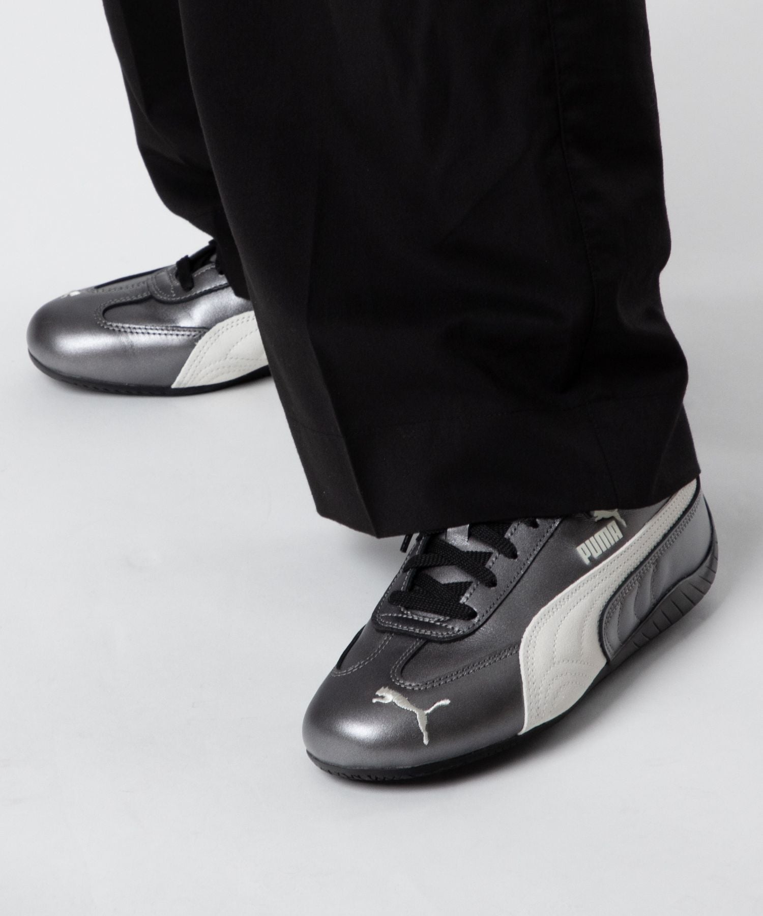 プーマ PUMA プーマ PUMA SPEEDCAT METALLIC スピードキャット メタリック 403689 スニーカー ユニセックス シューズ （PUMA BLACK/プーマブラック） PUMA BLACK/プーマブラック