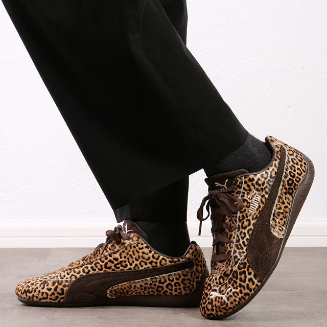 プーマ PUMA SPEEDCAT WILD WNS Chocolate/Warm-White [406690-01 HO25] （Chocolate/Warm-White） Chocolate/Warm-White