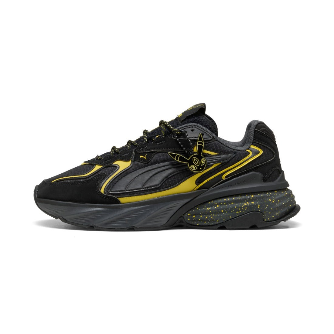 プーマ PUMA フェード ニトロ ブラッキー（FADE NITRO UMBREON） （PUMA BLACK-ENERGIZING YELLOW） PUMA BLACK-ENERGIZING YELLOW