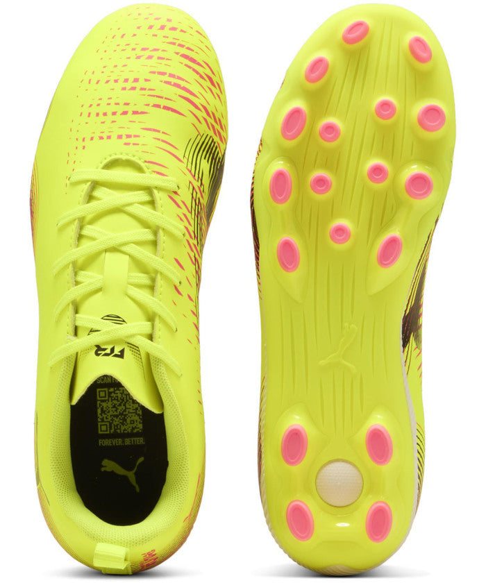 プーマ PUMA プーマ PUMA サッカー フューチャー 8 プレイ HG/AG + MID JR 10839403 （YELLOWALERT-PUMABLACK-SUN） YELLOWALERT-PUMABLACK-SUN