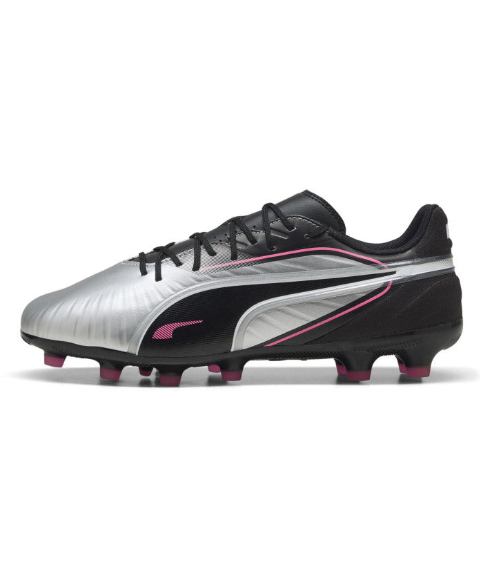 プーマ PUMA プーマ PUMA サッカー キング マッチ ワイド HG/AG 10831802 （PUMASILVER-PUMABLACK-SUNS） PUMASILVER-PUMABLACK-SUNS