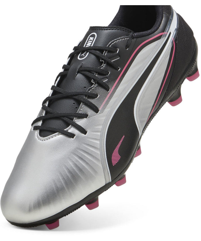 プーマ PUMA プーマ PUMA サッカー キング マッチ ワイド HG/AG 10831802 （PUMASILVER-PUMABLACK-SUNS） PUMASILVER-PUMABLACK-SUNS