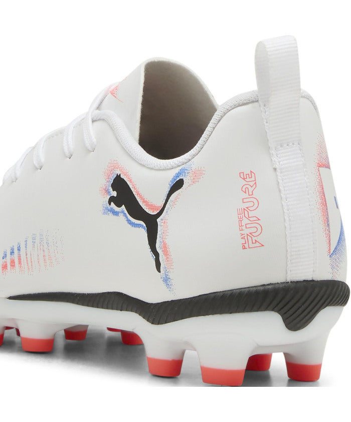 プーマ PUMA プーマ PUMA サッカー フューチャー 8 プレイ HG/AG+MIDJR フットボール スパイク キッズ ジュニア 子供 小学生 中学生 ハード グラ （PUMAWHITE-PUMABLACK-GLOWI） PUMAWHITE-PUMABLACK-GLOWI