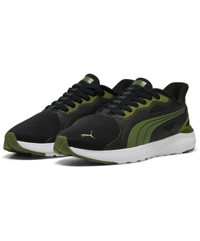 プーマ PUMA プーマ PUMA SOFTRIDE コスミック ST EASE IN 40263209 （PUMABLACK-OLIVEGREEN） PUMABLACK-OLIVEGREEN