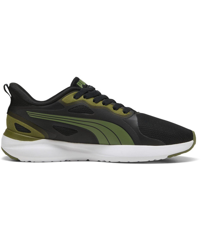 プーマ PUMA プーマ PUMA SOFTRIDE コスミック ST EASE IN 40263209 （PUMABLACK-OLIVEGREEN） PUMABLACK-OLIVEGREEN
