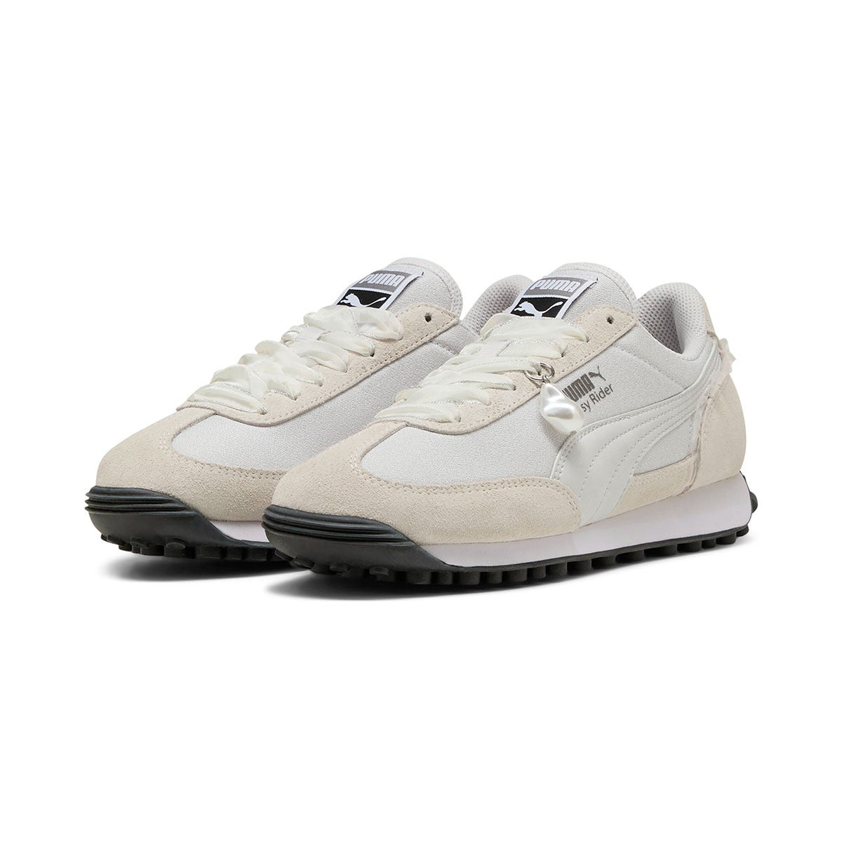 プーマ PUMA PUMA EASY RIDER GLAM ATHLETICS WNS（プーマ イージーライダー GLAM ATHLETICS ウィメンズ） （FEATHER GRAY-WARM WHITE） FEATHER GRAY-WARM WHITE