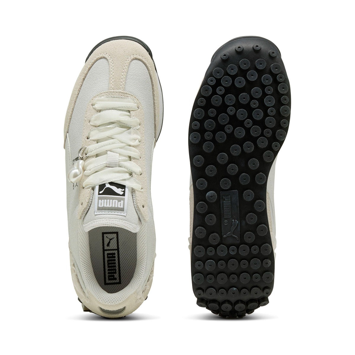 プーマ PUMA PUMA EASY RIDER GLAM ATHLETICS WNS（プーマ イージーライダー GLAM ATHLETICS ウィメンズ） （FEATHER GRAY-WARM WHITE） FEATHER GRAY-WARM WHITE