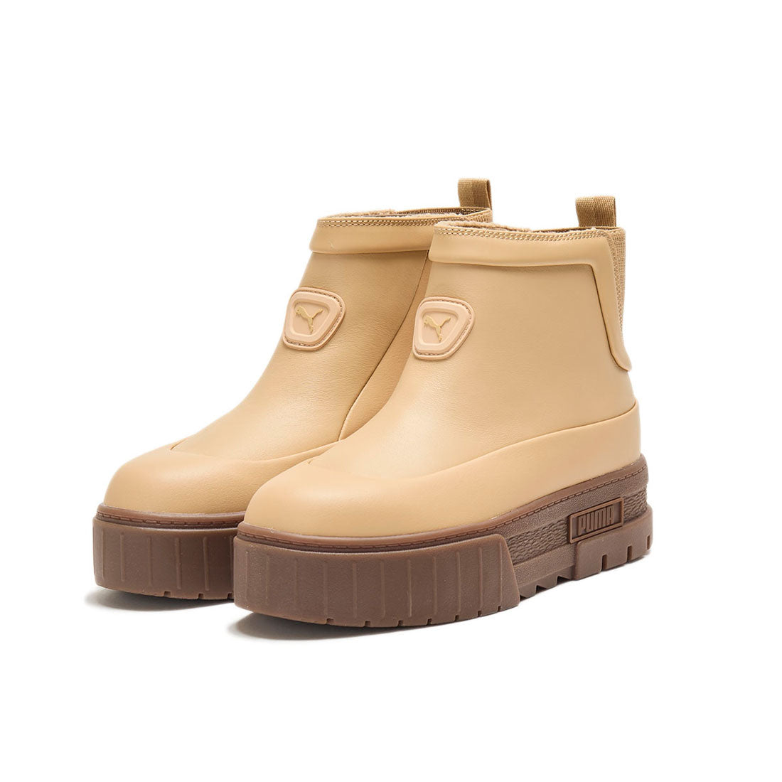 プーマ PUMA PUMA Mayze Wellis Boot Leather Women's（プーマ メイズ ウェリス ブーツ レザー ウィメンズ） （Sand Dune） Sand Dune