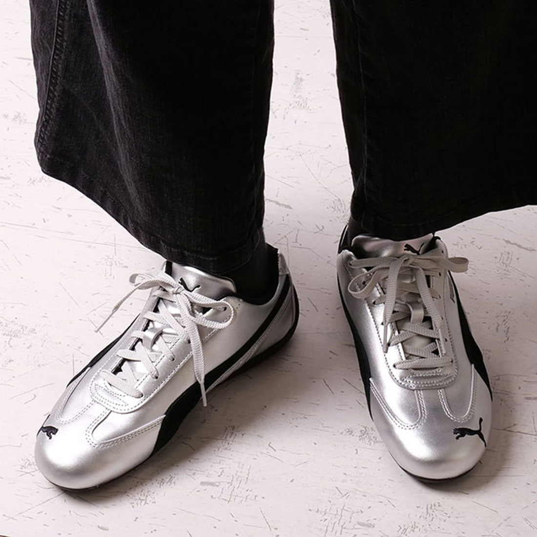 プーマ PUMA SPEEDCAT OG METALLIC PUMA-SILVER [403689-01] （PUMA-SILVER） PUMA-SILVER