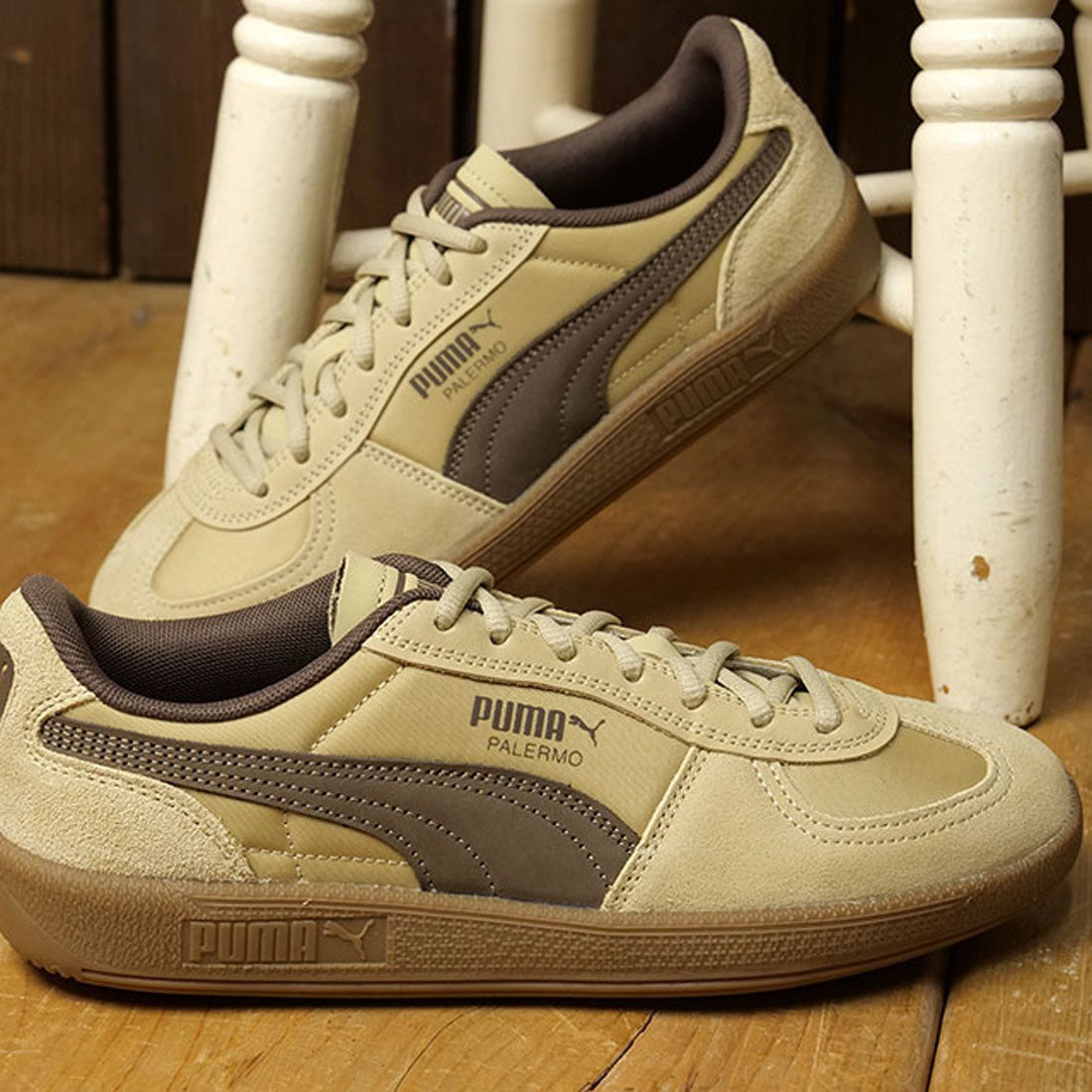 Puma PUMA PALERMO POP Toasted-Almond [403257-04]