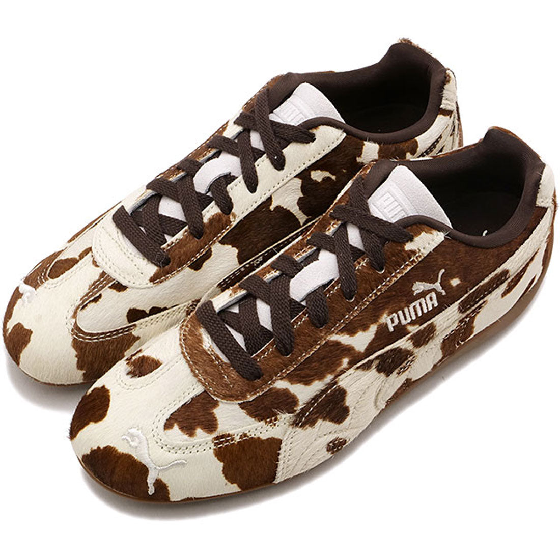 プーマ PUMA SPEEDCAT COW WNS Chocolate-Brown/Gum [406141-01] （Chocolate-Brown/Gum） Chocolate-Brown/Gum