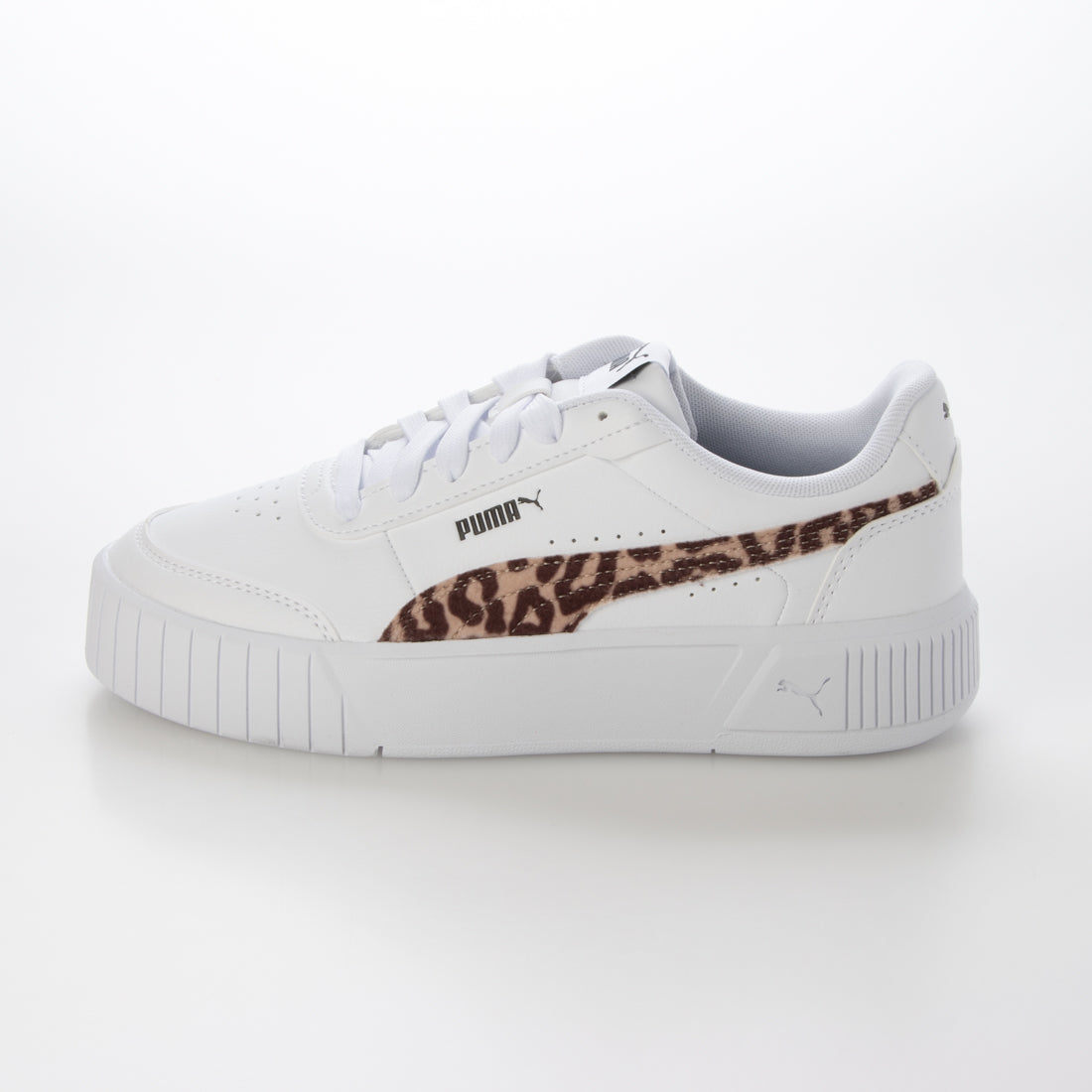 プーマ PUMA (W)キャリーナ ミア レオ2 407394 01 プーマWH/Toastedアーモンド （プーマ ホワイト-トーステッド アーモンド） プーマ ホワイト-トーステッド アーモンド