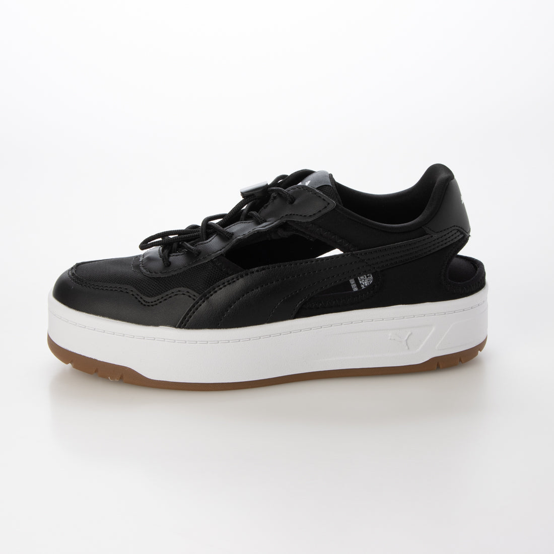 プーマ PUMA (W)COURTLALLYSKYEMULE402450 04プーマBK/プーマWH/Gum （プーマブラック×プーマホワイト×ガム） プーマブラック×プーマホワイト×ガム