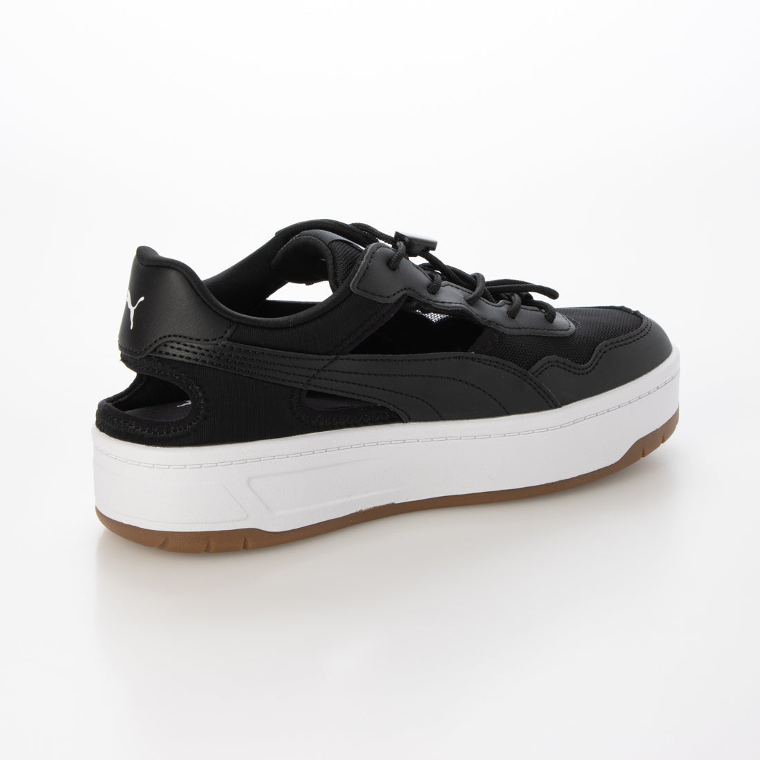 プーマ PUMA (W)COURTLALLYSKYEMULE402450 04プーマBK/プーマWH/Gum （プーマブラック×プーマホワイト×ガム） プーマブラック×プーマホワイト×ガム
