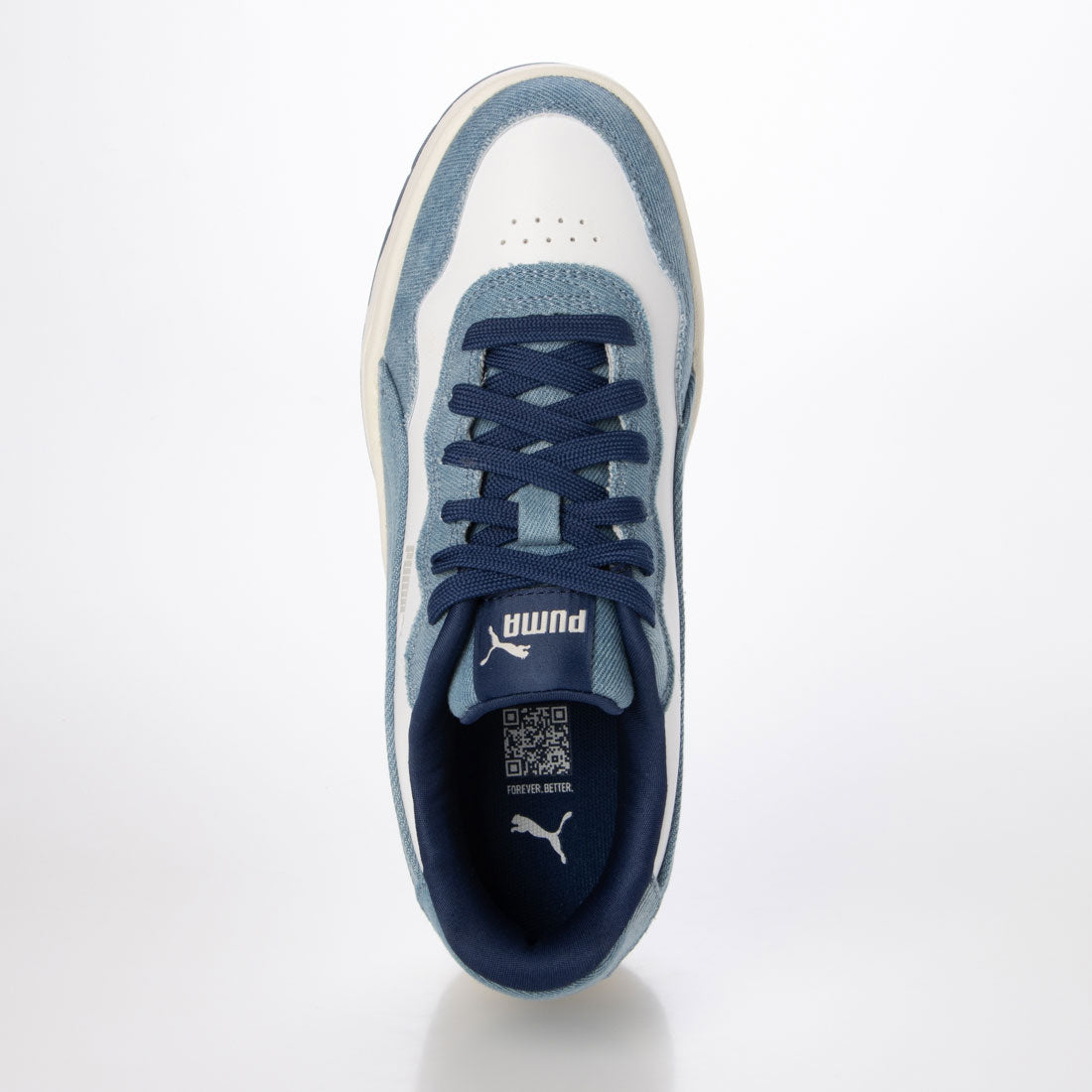 プーマ PUMA COURT LALLY SKYE DENIM（コート ラリー スカイ デニム）407397 （プーマホワイト/ウォームホワイト） プーマホワイト/ウォームホワイト
