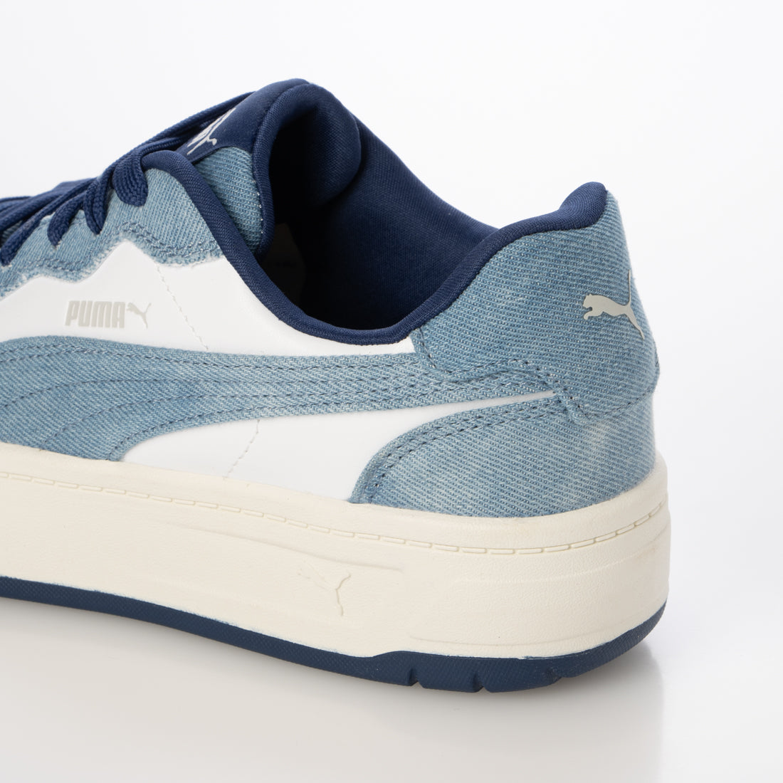 プーマ PUMA COURT LALLY SKYE DENIM（コート ラリー スカイ デニム）407397 （プーマホワイト/ウォームホワイト） プーマホワイト/ウォームホワイト