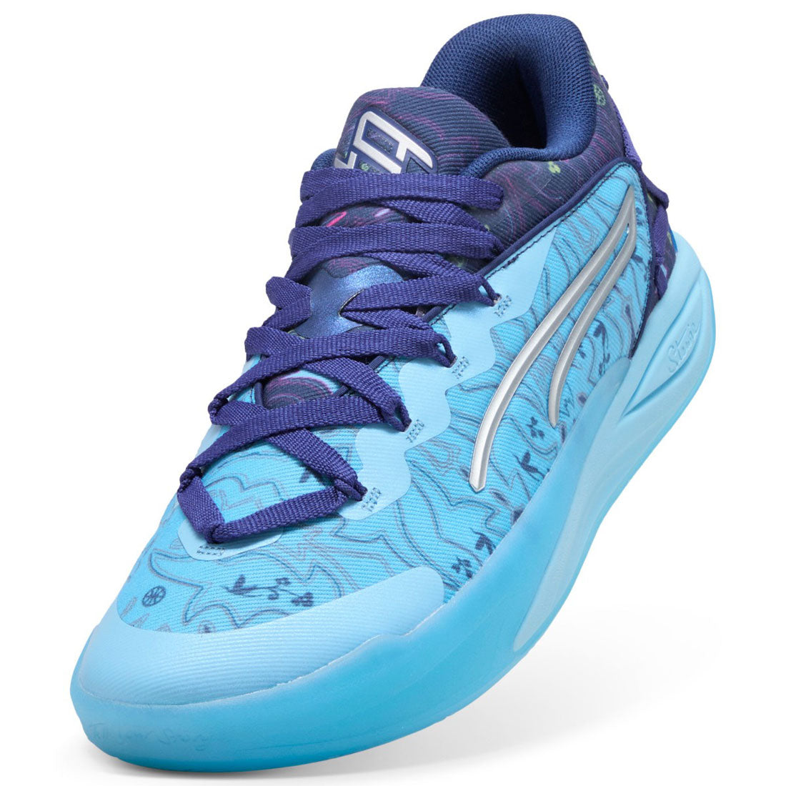 プーマ PUMA スチューイー 4 モスト ウォンテッド ウィメンズ（STEWIE 4 MOST WANTED WNS） （DARK INDIGO-PUMA SILVER-VIBR） DARK INDIGO-PUMA SILVER-VIBR