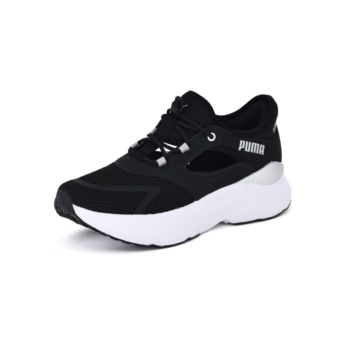 プーマ PUMA レディース スニーカー スニーカーサンダル ソフトライド メイブ ミュール イーズイン 313770 （Pブラック/Pシルバー(01)） Pブラック/Pシルバー(01)