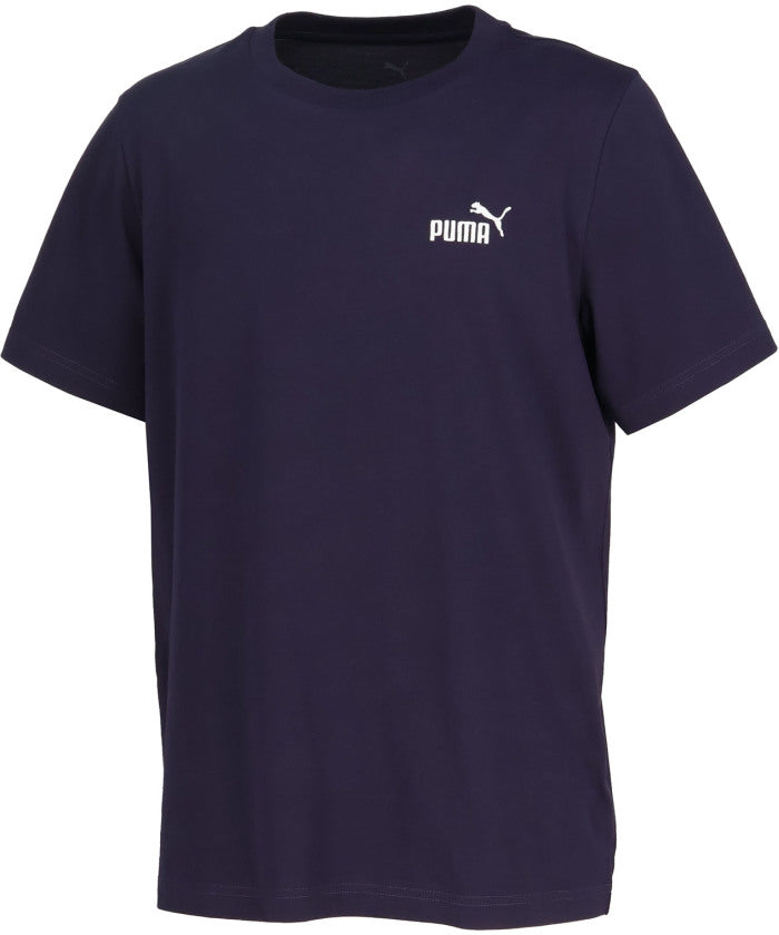 プーマ PUMA プーマ PUMA ESS スモール NO.1 ロゴ Tシャツ メンズ トップス 半袖シャツ ハーフスリーブ ウェア レギュラーフィット クルーネック （16 NEWNAVY） 16 NEWNAVY