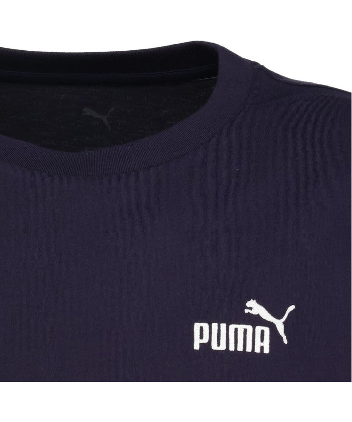 プーマ PUMA プーマ PUMA ESS スモール NO.1 ロゴ Tシャツ メンズ トップス 半袖シャツ ハーフスリーブ ウェア レギュラーフィット クルーネック （16 NEWNAVY） 16 NEWNAVY