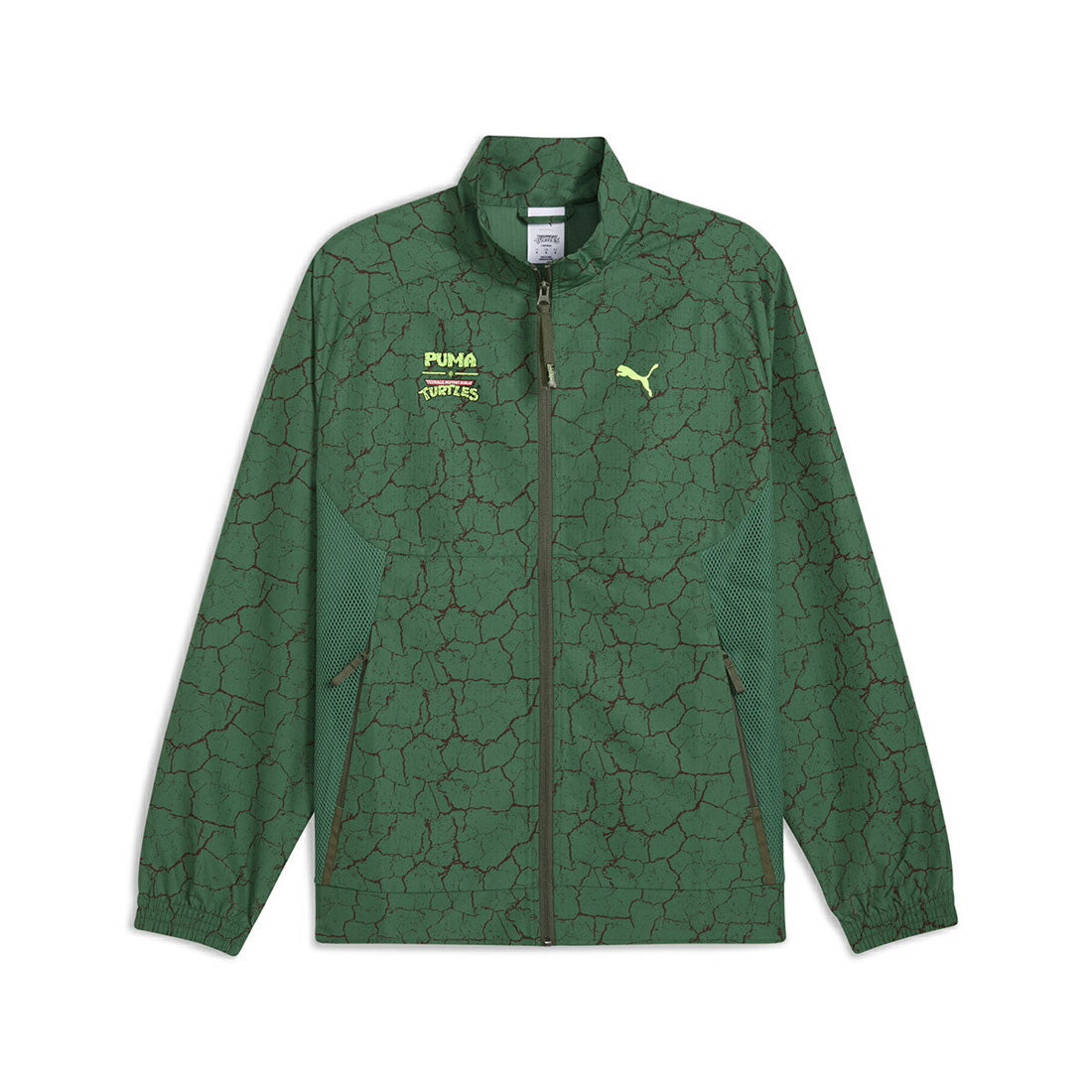 プーマ PUMA PUMA HOOPS x TMNT Relaxed Track Jacket（プーマ フープス x ティーンエイジ・ミュータント・ニンジャ・タートルズ リラックス トラックジャケット） （Vine） Vine
