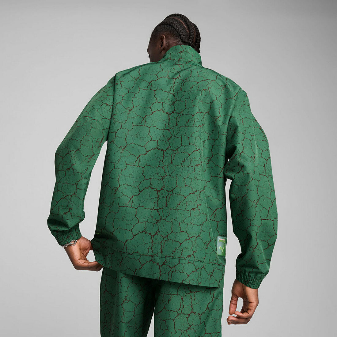 プーマ PUMA PUMA HOOPS x TMNT Relaxed Track Jacket（プーマ フープス x ティーンエイジ・ミュータント・ニンジャ・タートルズ リラックス トラックジャケット） （Vine） Vine