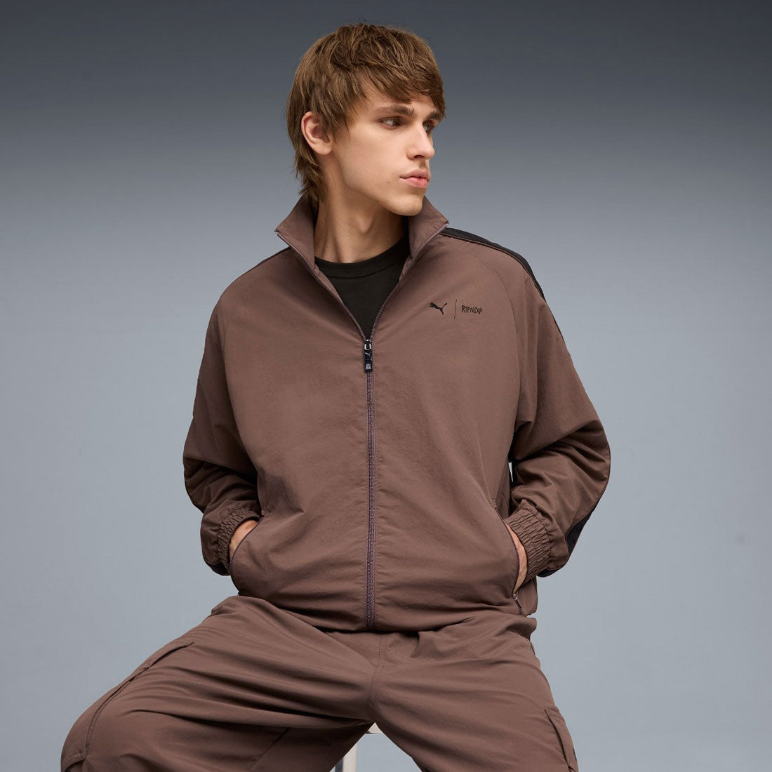 PUMA PUMA x RIPNDIP T7 Oversized Track Jacket