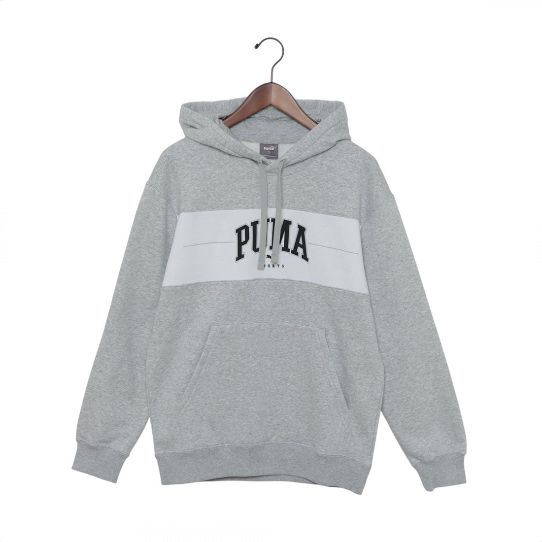 プーマ PUMA PUMA SQUAD フーディースウェット FL パーカー （ライトグレーヘザー） ライトグレーヘザー