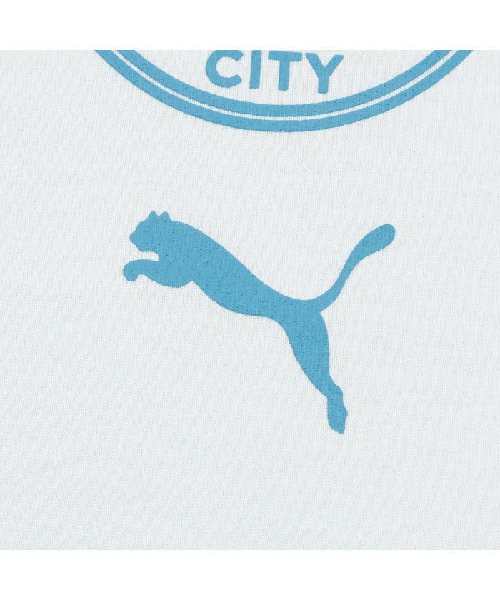 プーマ PUMA プーマ PUMA サッカー MCFC FTBLCULTURE TEE 785787 （08 SEAGLASS-TROPICALBLUE） 08 SEAGLASS-TROPICALBLUE