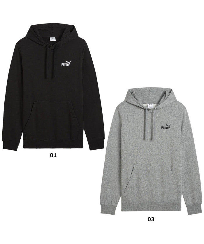 プーマ PUMA プーマ PUMA ESS スモール NO.1 ロゴ フーディースウェット TR 687557 （03 MEDIUMGRAYHEATHER） 03 MEDIUMGRAYHEATHER