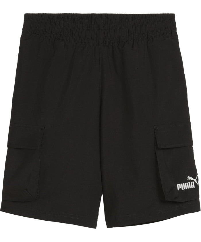 プーマ PUMA プーマ PUMA ESS NO.1 ロゴ ウーブン カーゴ ショーツ B 687759 （01 PUMABLACK） 01 PUMABLACK