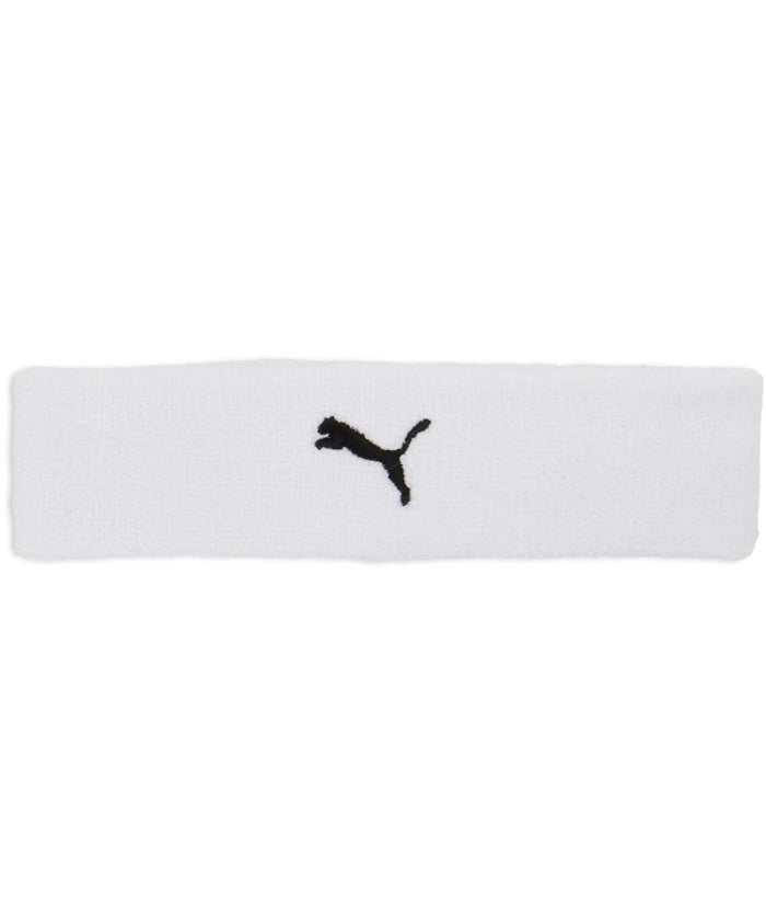 プーマ PUMA プーマ PUMA TR ESS コア ヘッドバンド メンズ レディース ヘアバンド トレーニング 練習 ロゴ 汗止め アクセサリー 風呂上がり 洗 （03 PUMAWHITE） 03 PUMAWHITE