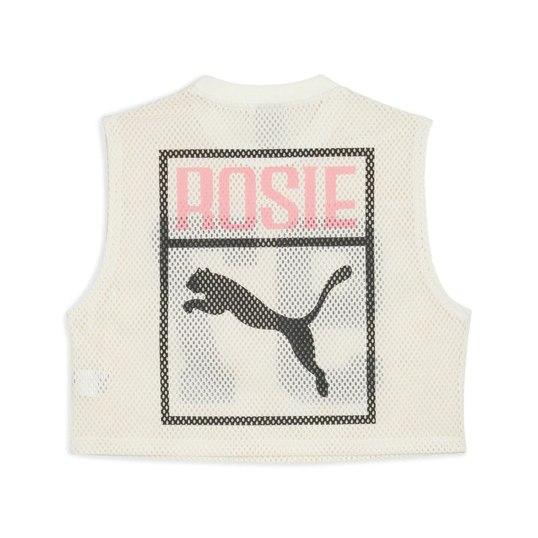 プーマ PUMA プーマ x ロゼ リラックスド メッシュ トップ（PUMA x ROSE RELAXED MESH TOP） （Warm White） Warm White
