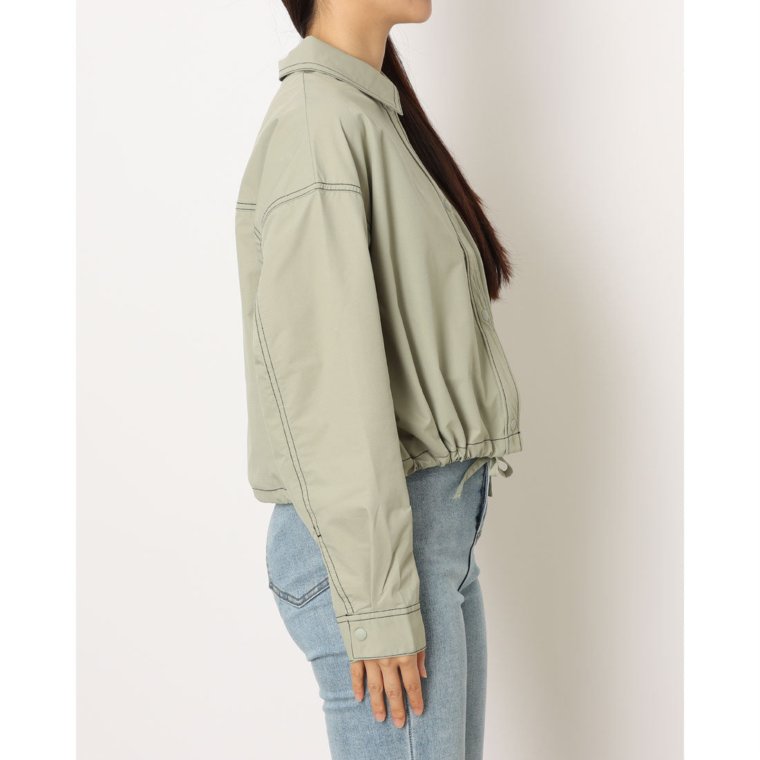 プーマ PUMA レディース 長袖シャツ AUTUMN ウーブン LS シャツ JKT 690182 （グリーン） グリーン