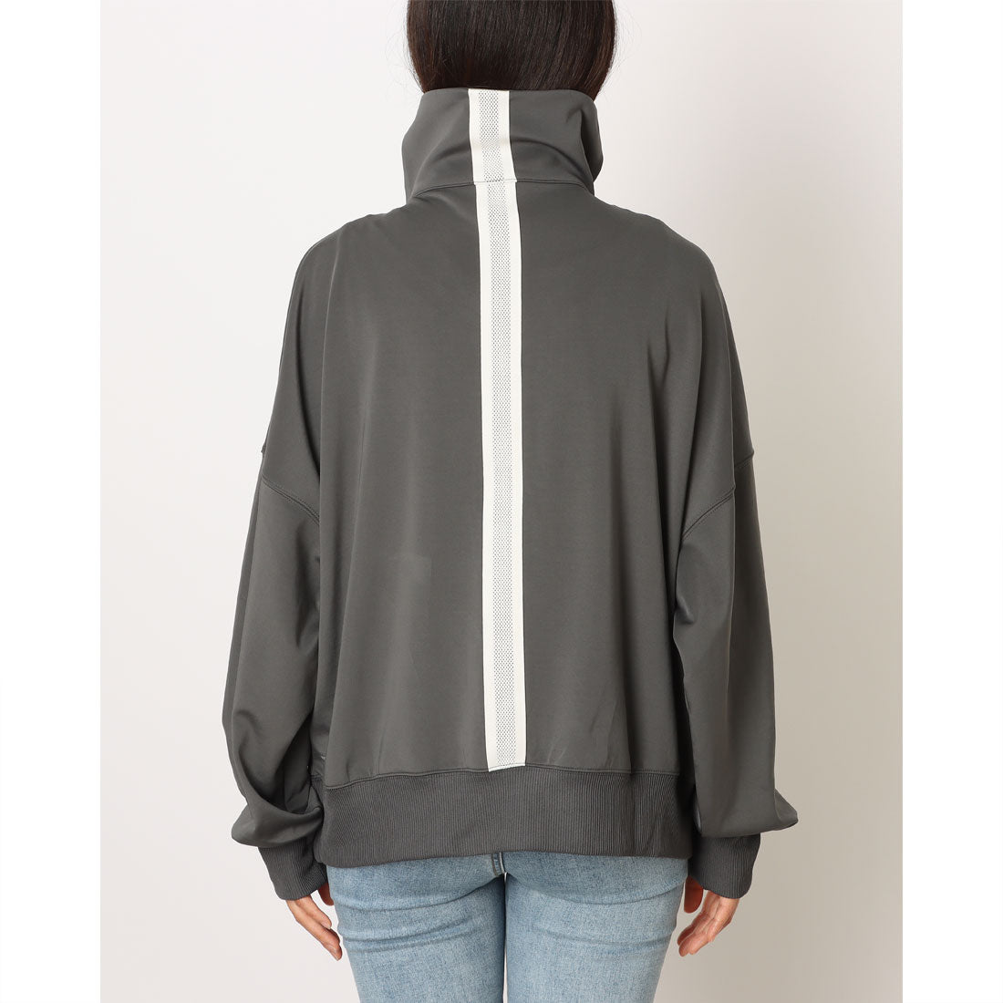 プーマ PUMA レディース トップス TRN EDGE ニット ハーフジップ 528077 （グレー） グレー