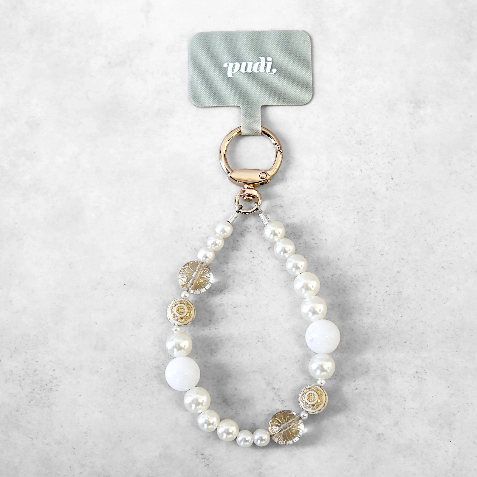 プディー pudi モダンパールストラップ （ゴールド） ゴールド