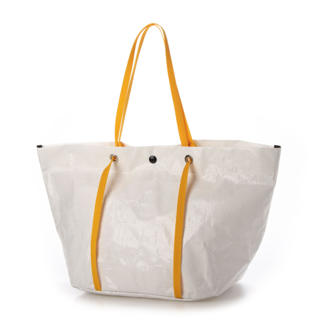 パプポスト PUP-POST ポリエチレンクロス ランチトートバッグS （White） White