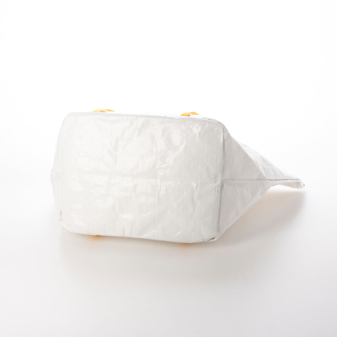 パプポスト PUP-POST ポリエチレンクロス ランチトートバッグS （White） White