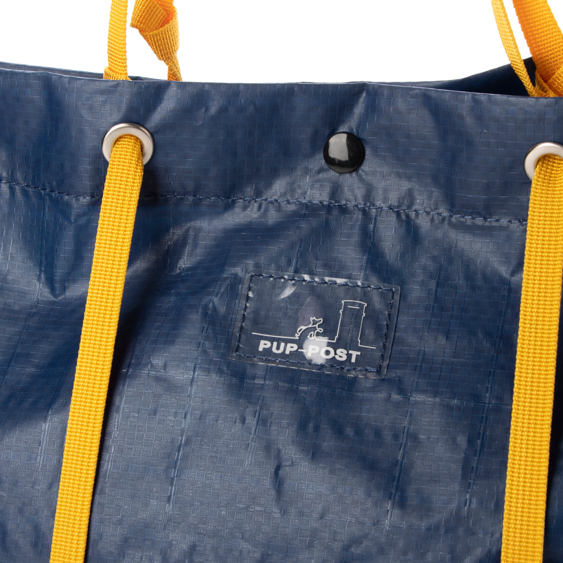 パプポスト PUP-POST ポリエチレンクロス ランチトートバッグS （Navy） Navy