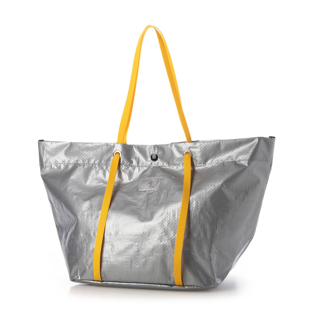 パプポスト PUP-POST ポリエチレンクロス ランチトートバッグS （Silver） Silver