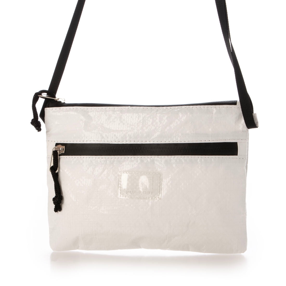 パプポスト PUP-POST ポリエチレンクロス サコッシュ （White） White