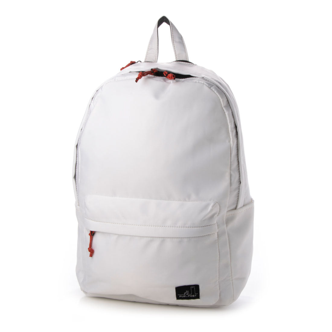 パプポスト PUP-POST 大きく開く軽量はっ水リュックサック （White） White