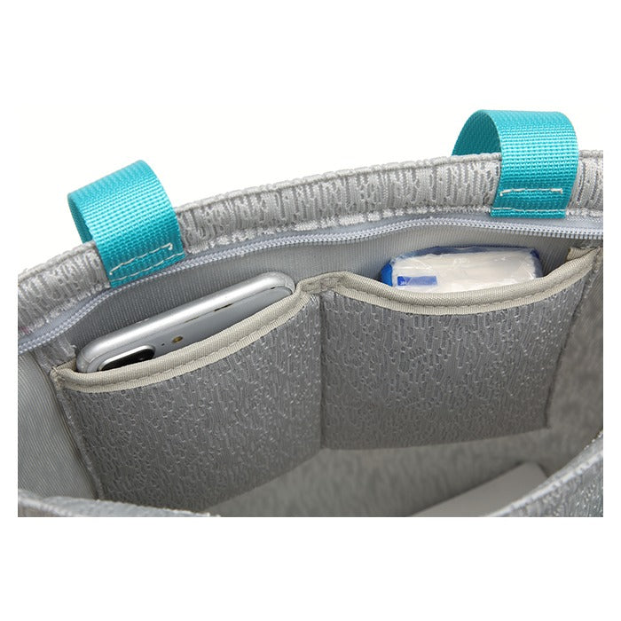 PUP-POST Super Light Bicolor Casual Slim Tote Bag