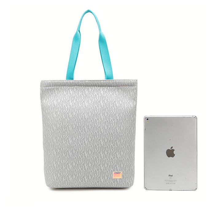 PUP-POST Super Light Bicolor Casual Slim Tote Bag