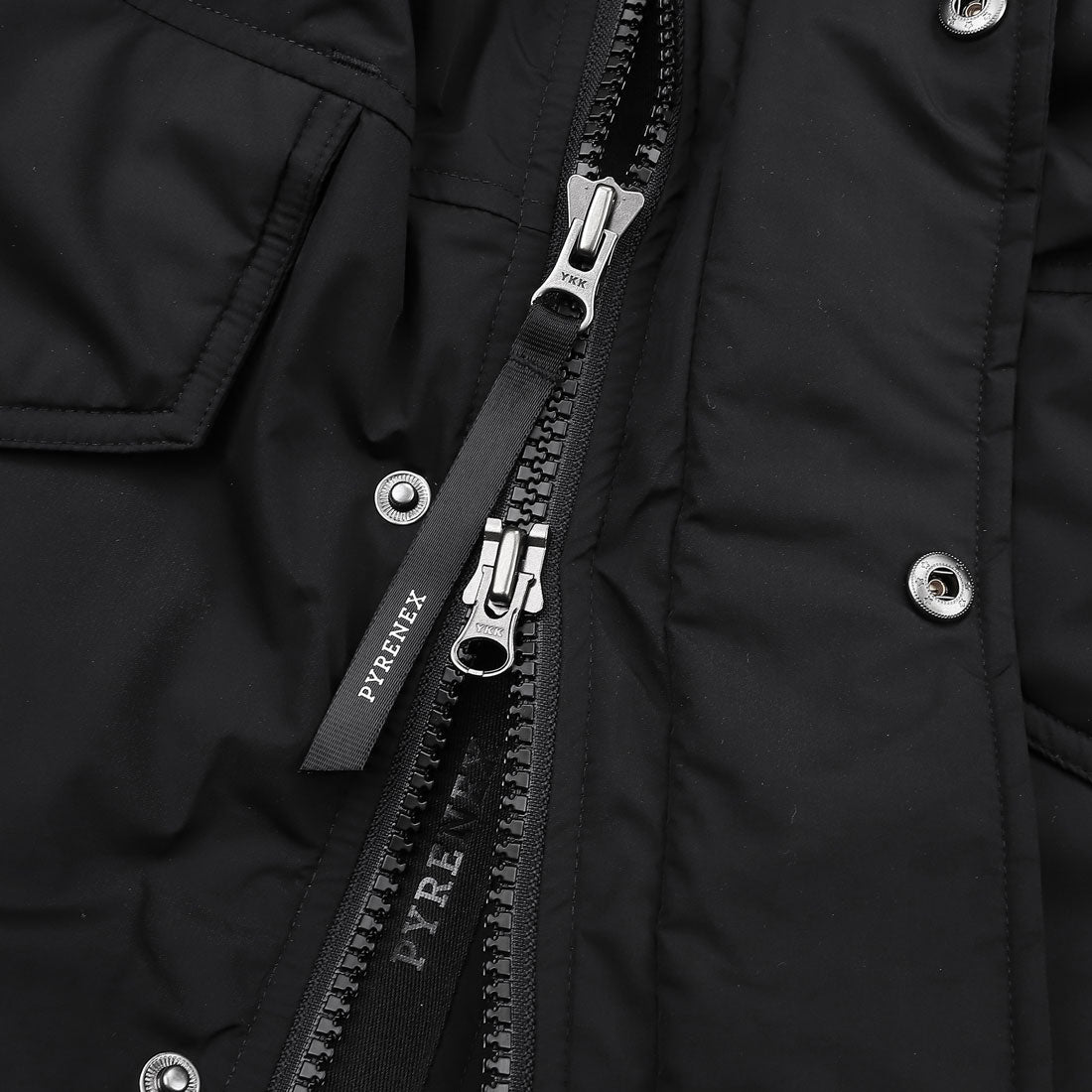 ピレネックス PYRENEX 外套 コヴェール 2 羽絨外套 HMW017 P 黑色