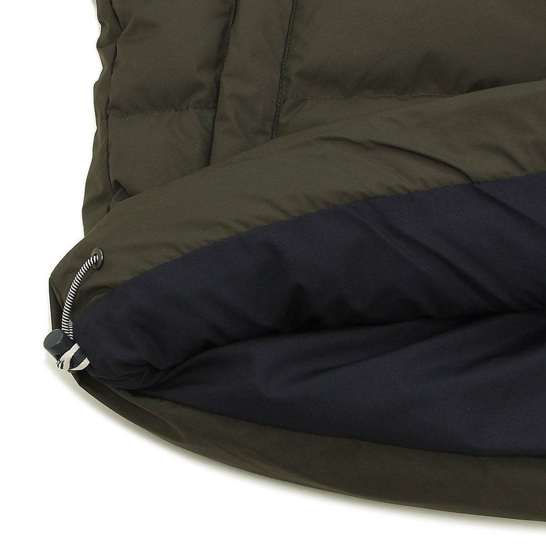 PYRENEX Down Jacket Coat Sputnik Mini Hip Length Khaki Men's PYRENEX HMS011 3170