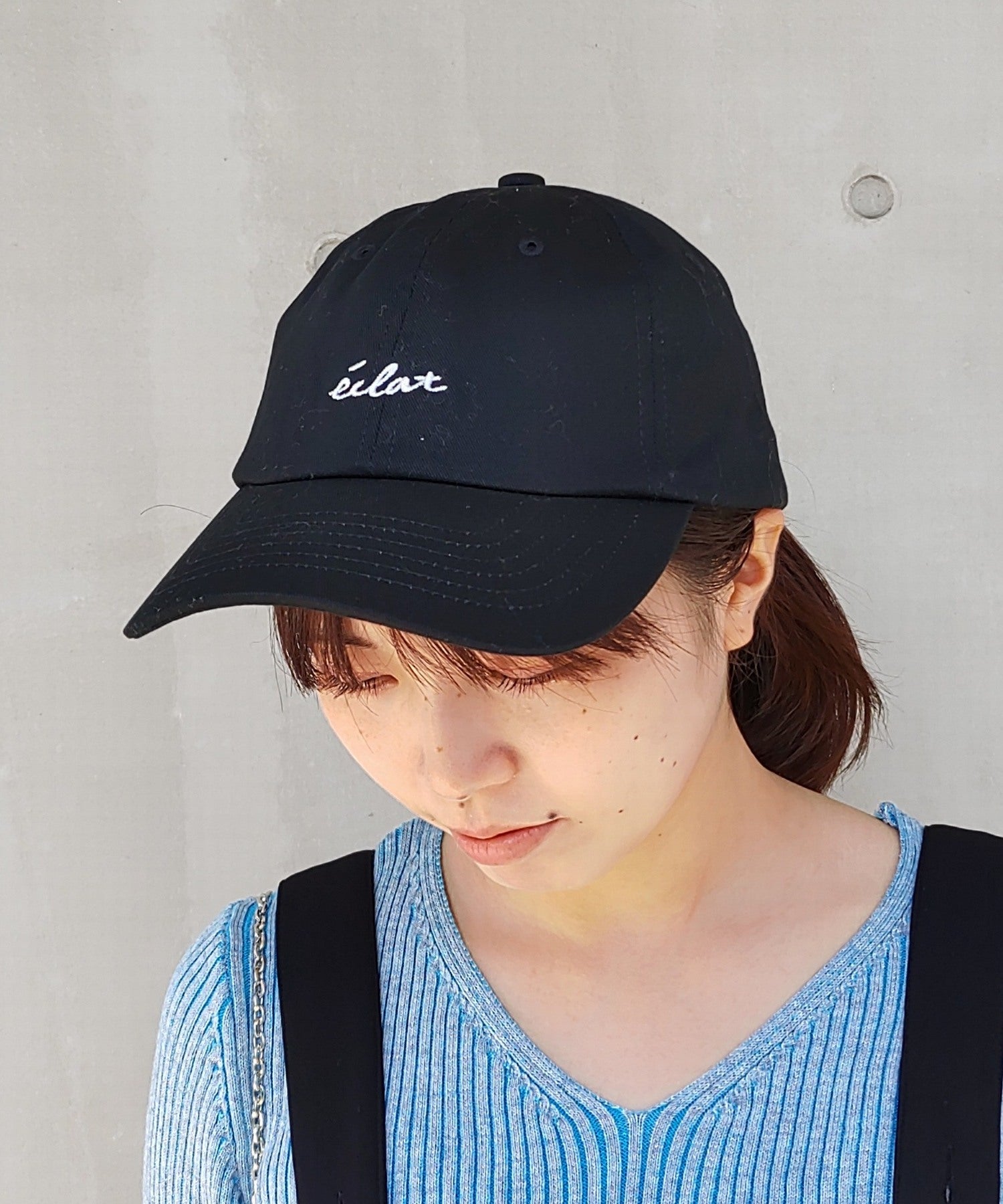 キュー Q eclatキャップ （ブラック） ブラック