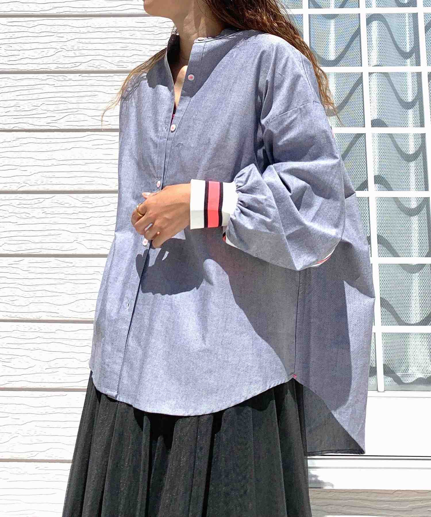 キュー Q 立領連身襯衫【網路限定商品】
